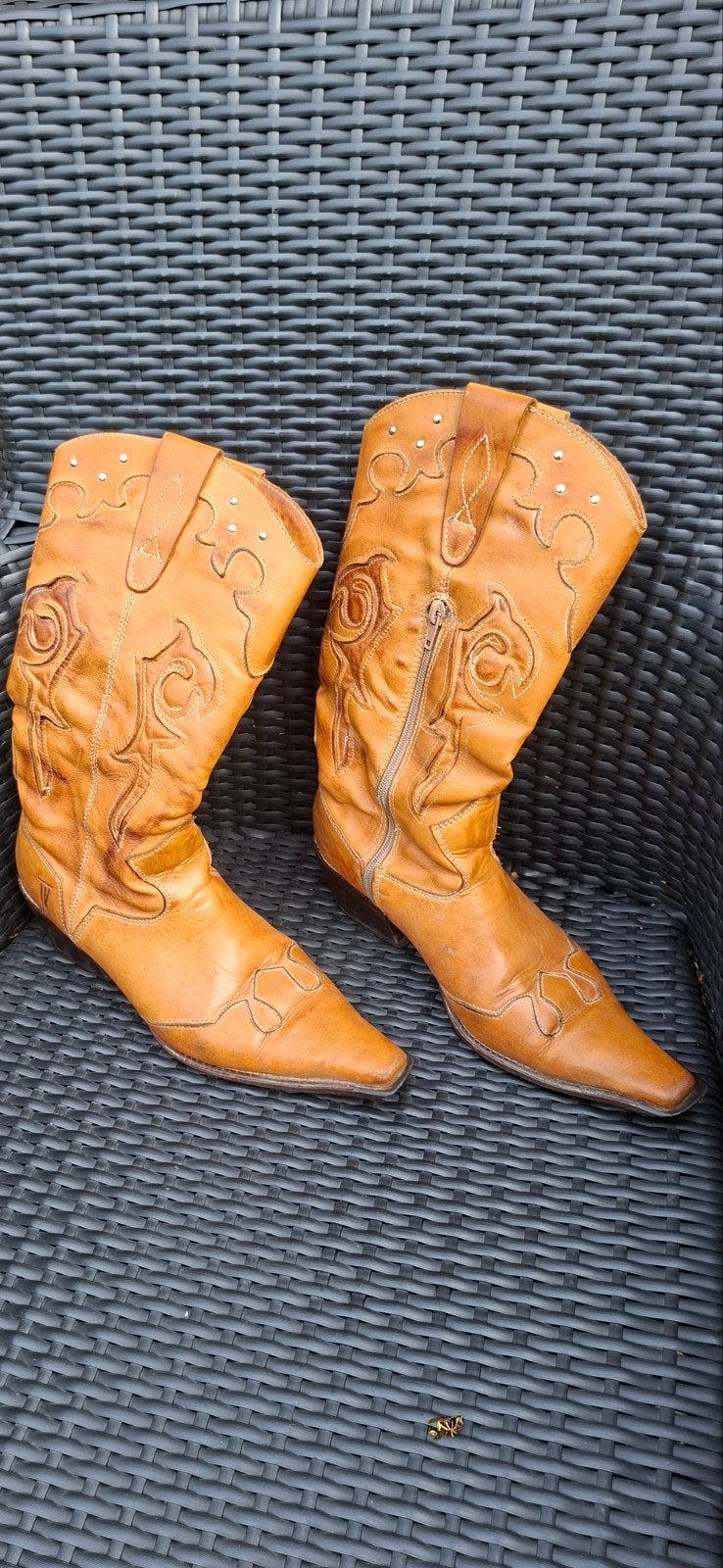 Western boots cowboylaarzen maat 39, Hoge laarzen, Overige kleuren, JK, Ophalen of Verzenden