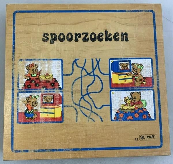 Spoorzoeken Rolf Educatief Leerspel Kleuterschool, Kinderen en Baby's, Coolsingel 104, 3011 AG Rotterdam, Netherlands, Verzenden
