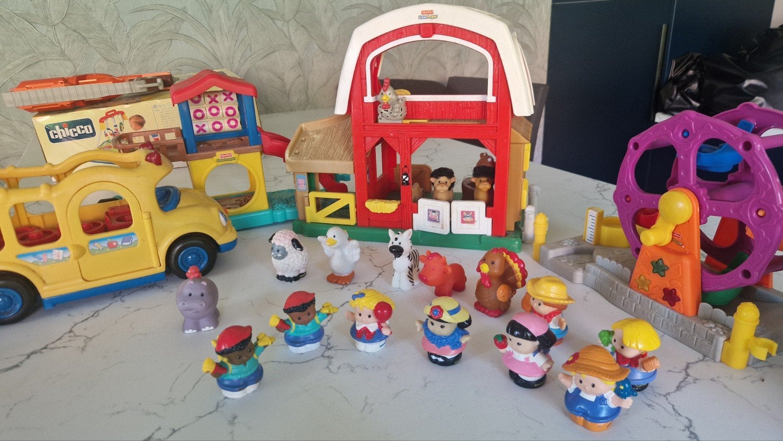Grote Fisher-Price Little People speelset: diverse  sets, Ophalen, Gebruikt, Jongen of Meisje