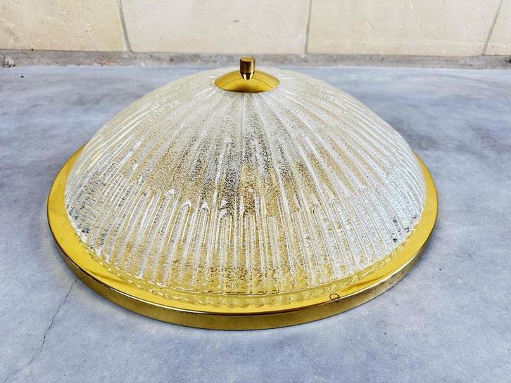 Vintage grote Murano plafond of muurlamp, Huis en Inrichting, Lampen | Plafondlampen, Gebruikt, Niet ingevuld, Niet ingevuld, Ophalen