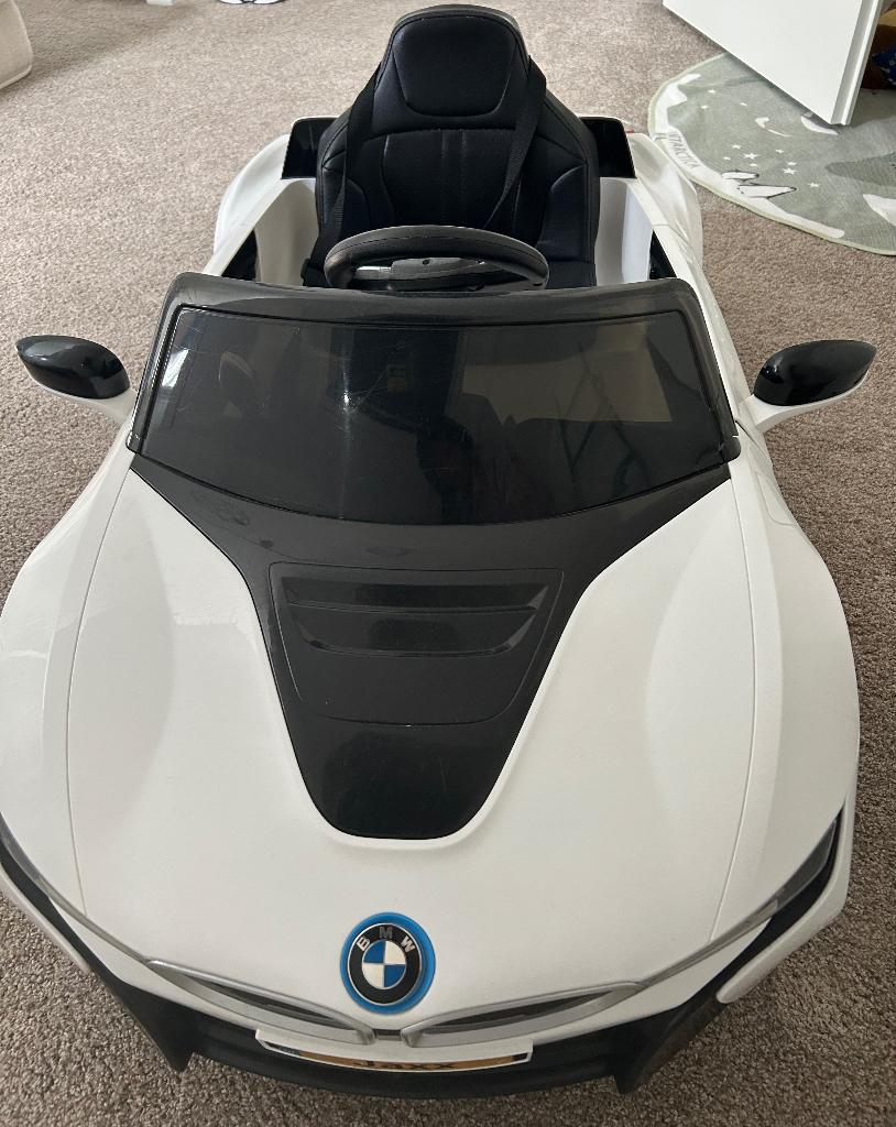 Elektrische auto bmw i8 coupe, Kinderen en Baby's, Ophalen, Gebruikt