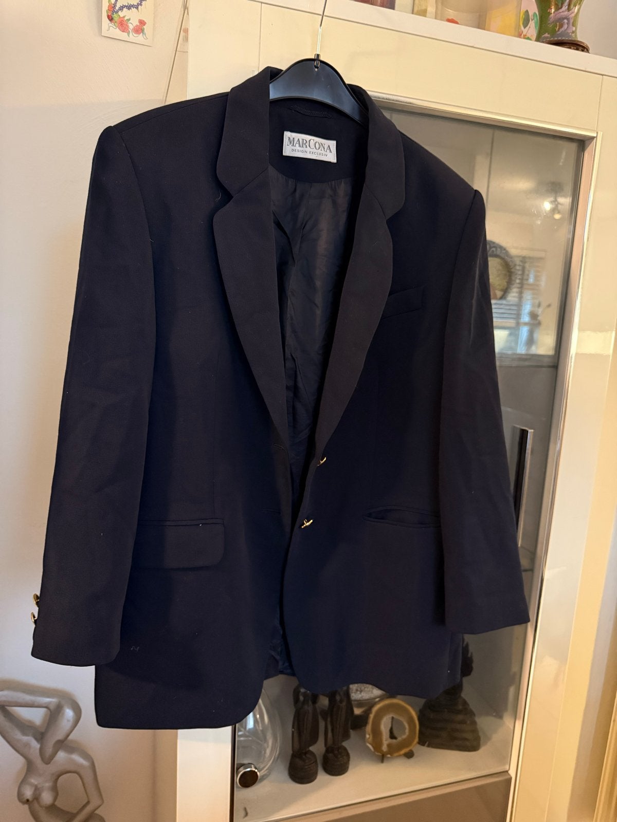 MARCONA Design Exclusiv Jasje - Maat 42, Blauw, Maat 42/44 (L), Ophalen of Verzenden, Zo goed als nieuw