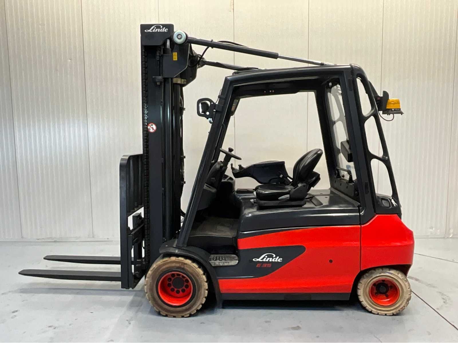 Linde E35L-01 Sideshift - 1199 uur - 3500KG - bj 2013, 3000 tot 4000 kg, Overige aandrijving, Heftruck, Linde