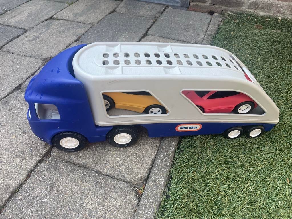 Little Tikes Oprij Auto's en Vrachtwagen, Ophalen, Gebruikt