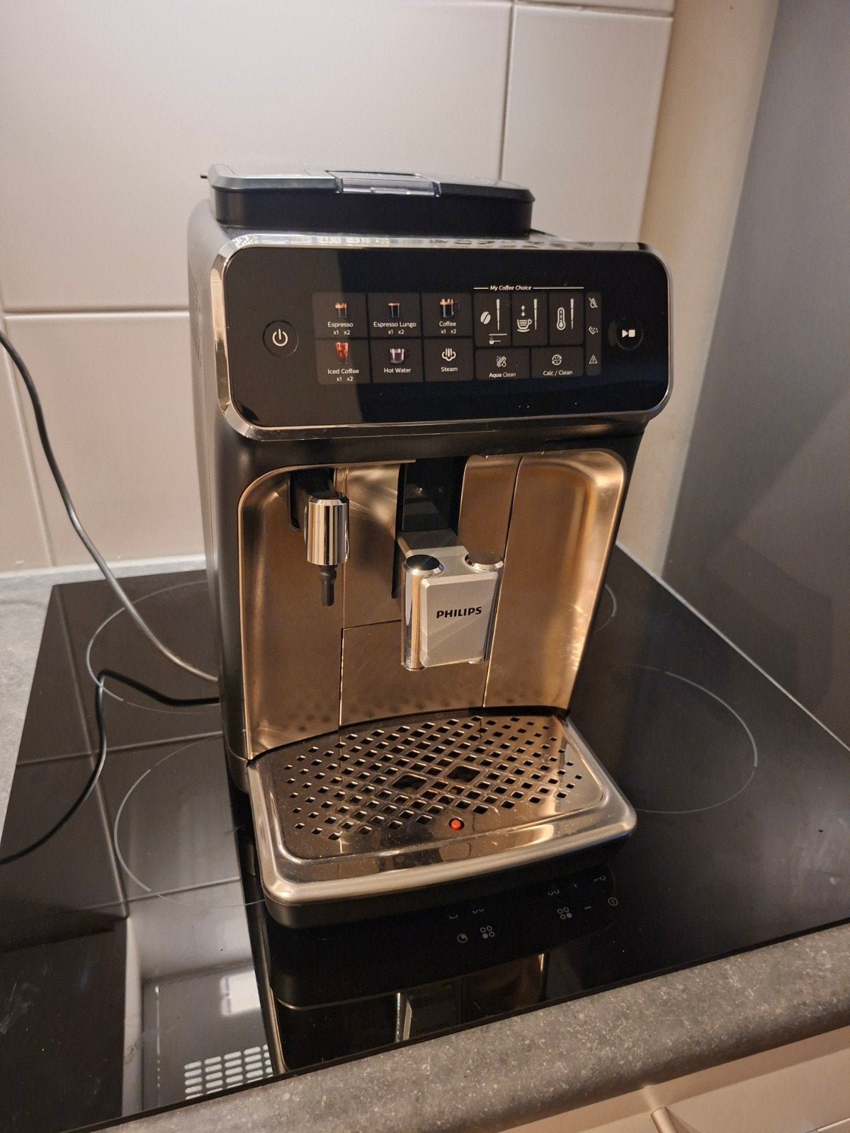 Philips 3300 serie volautomatische espressomachine, Ophalen, Espresso apparaat, Koffiebonen, Zo goed als nieuw