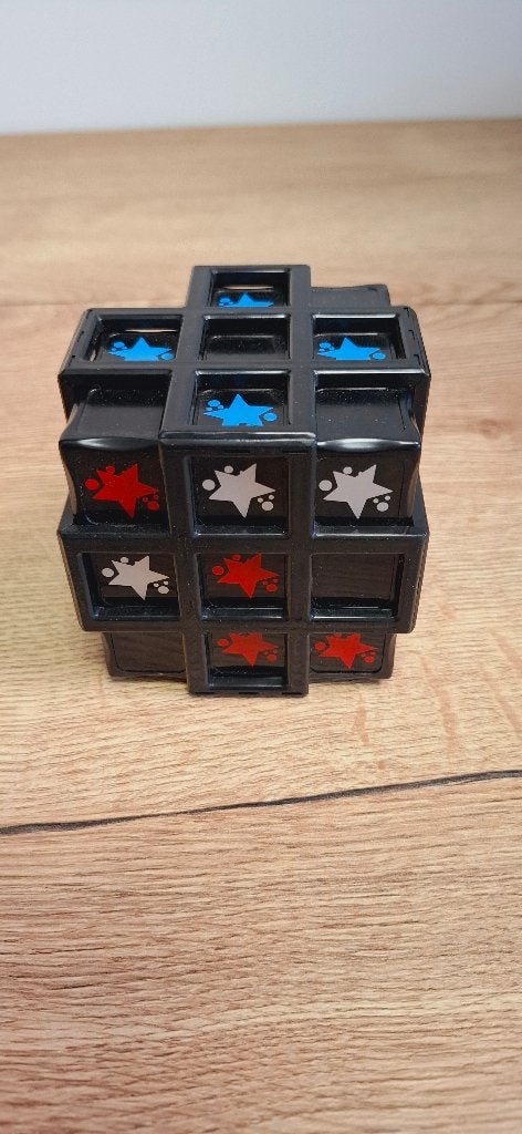 Peter's Black Hole vintage puzzel kubus Peter Sebesteny, Ophalen of Verzenden, Minder dan 500 stukjes, Gebruikt, Rubik's of 3D-puzzel