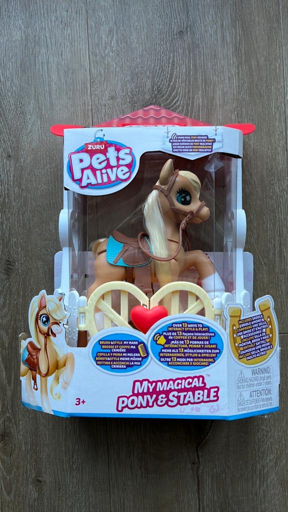 Zuru Pets Alive My Magical Pony & Stable - Nieuw, Ophalen of Verzenden, Nieuw, Jongen of Meisje
