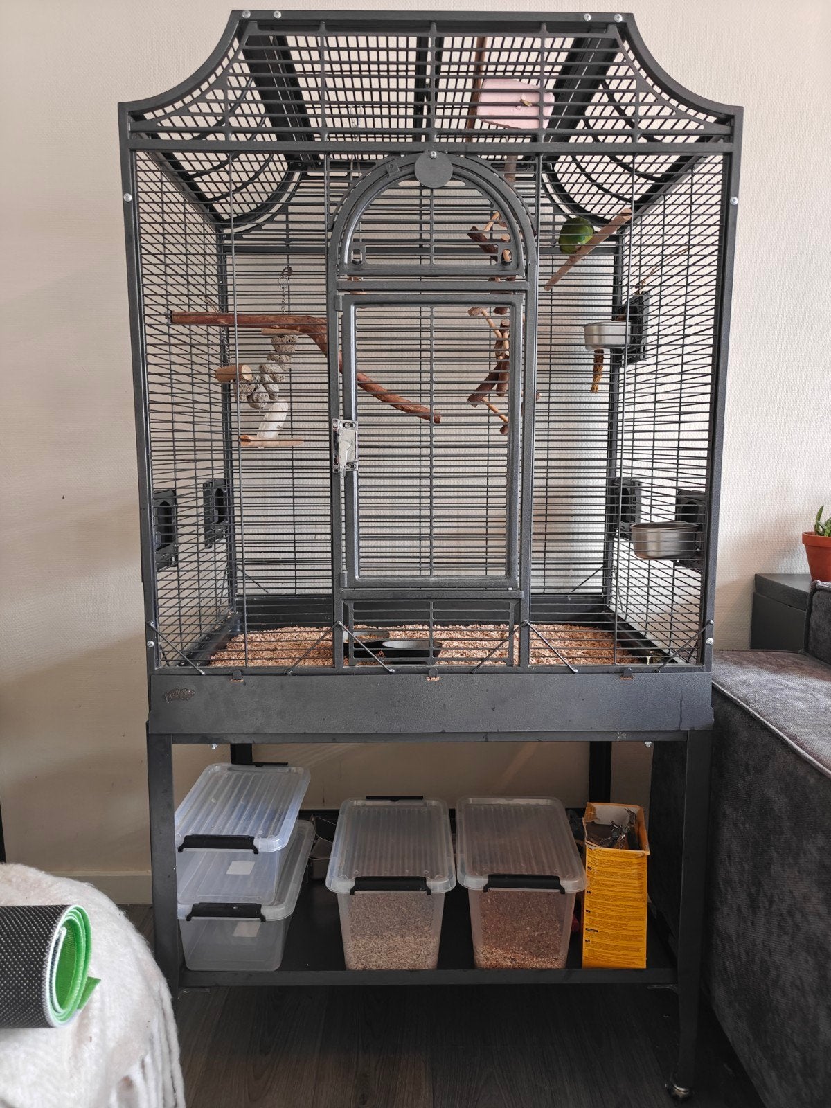 Montana Cage Madeira II antik, vogelkooi, Ophalen, Gebruikt, Metaal, Vogelkooi