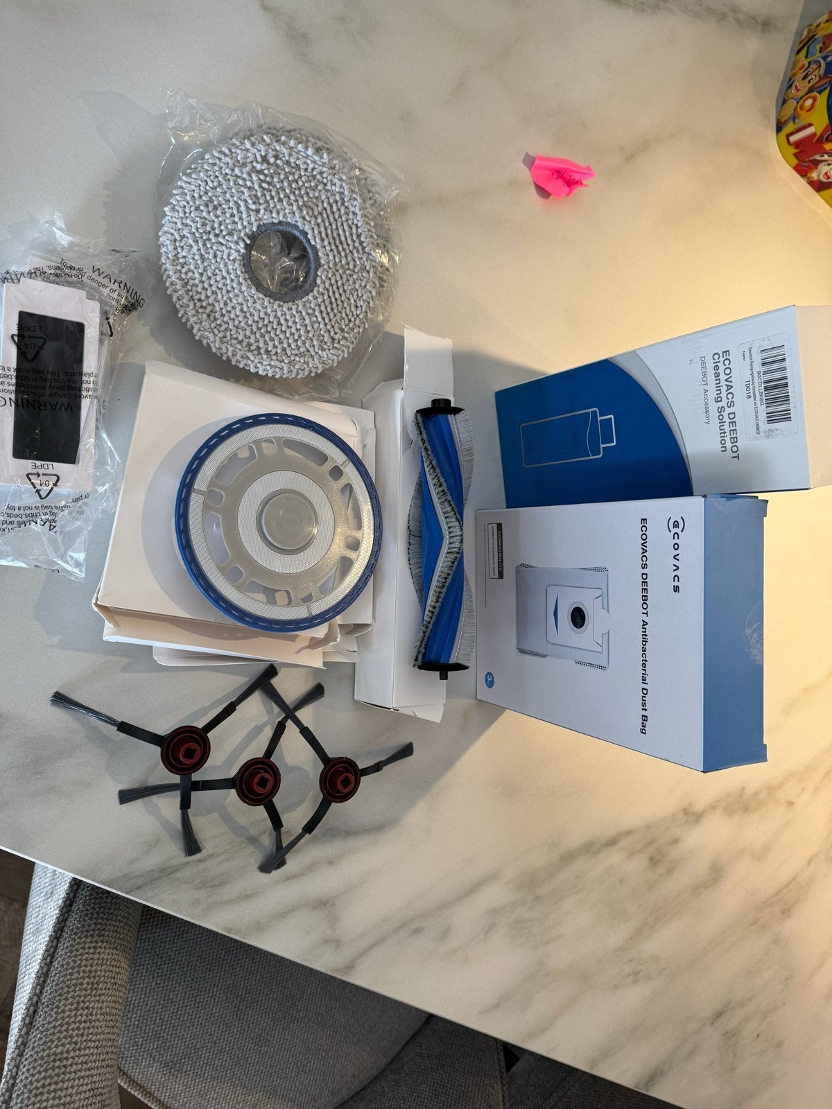 Ecovacs Deebot accessoires: stofzakken, borstels, dweilpads, Ophalen of Verzenden, Nieuw