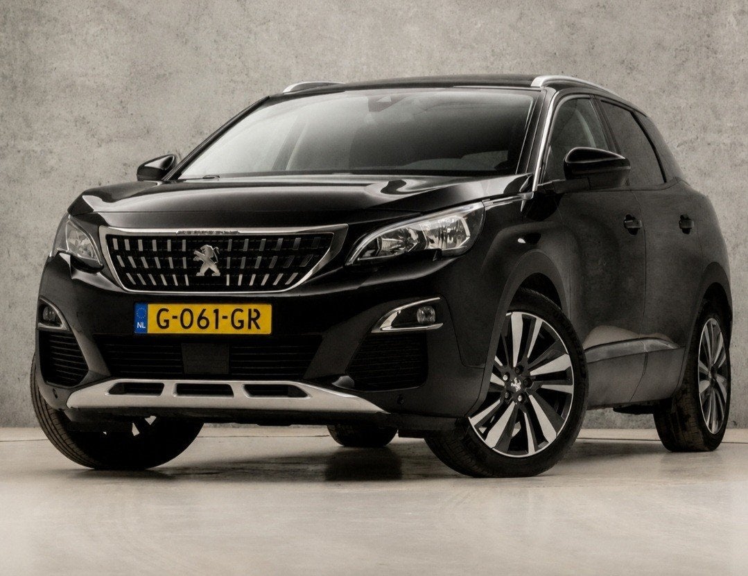 Peugeot 3008 1.2 PureTech (2019) 2e eigenaar. Pano & leder, Auto's, Peugeot, 15 km/l, 1199 cc, Zwart, 690 kg