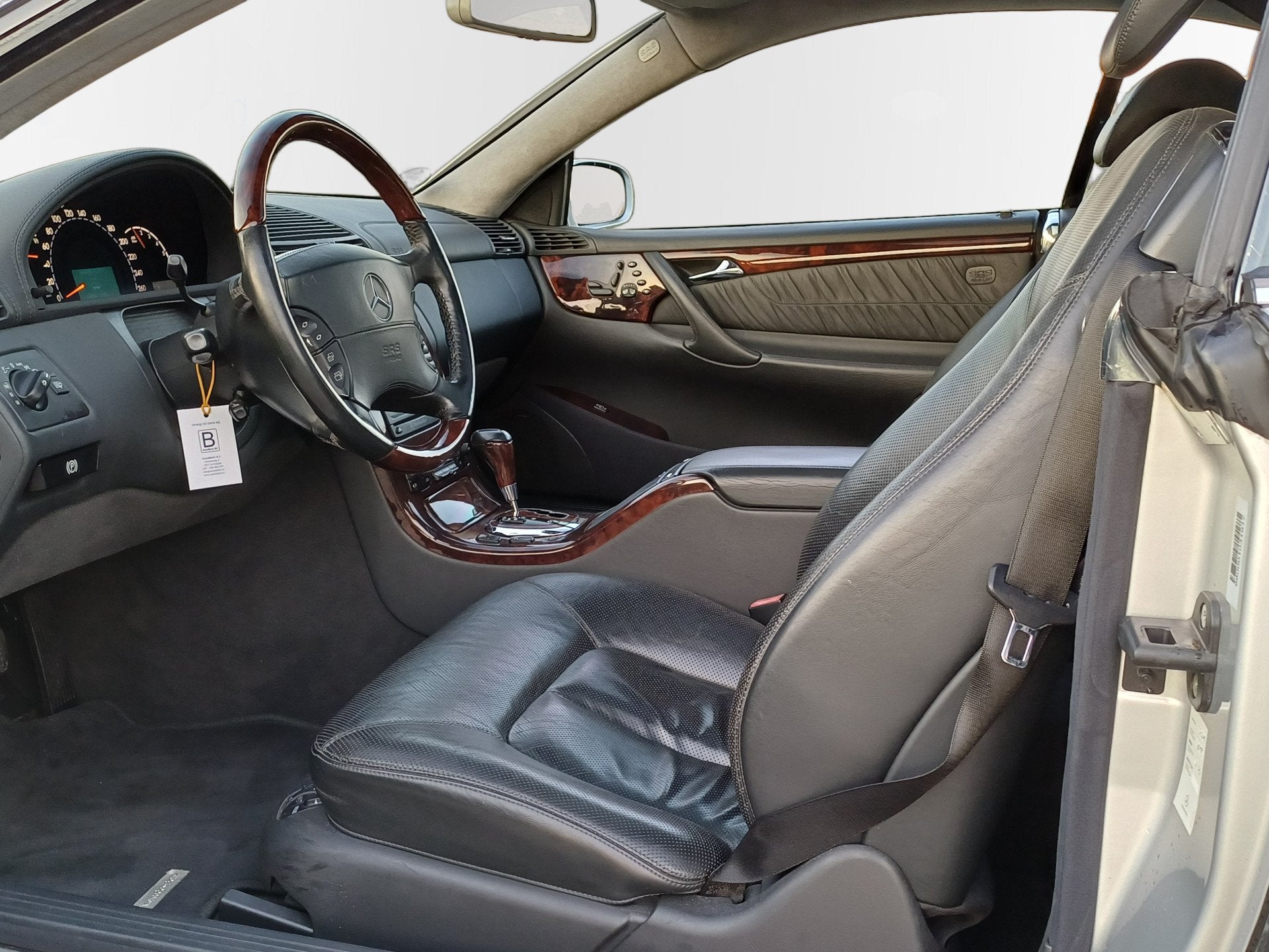 Mercedes-Benz CL-Klasse 600 /Zeer nette staat/Technisch veel, Auto's, Automaat, Achterwielaandrijving, Zwart, 12 cilinders