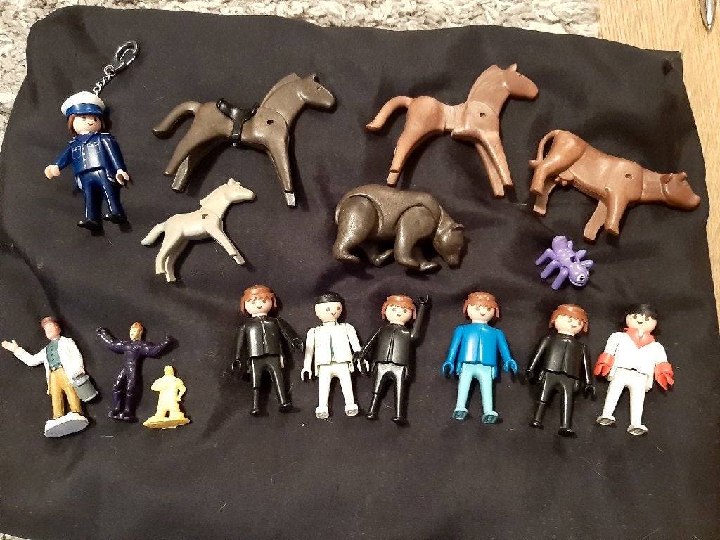 Originele Playmobil Poppetjes & Beestjes, Kinderen en Baby's, Ophalen of Verzenden, Zo goed als nieuw, Losse onderdelen, Figuren