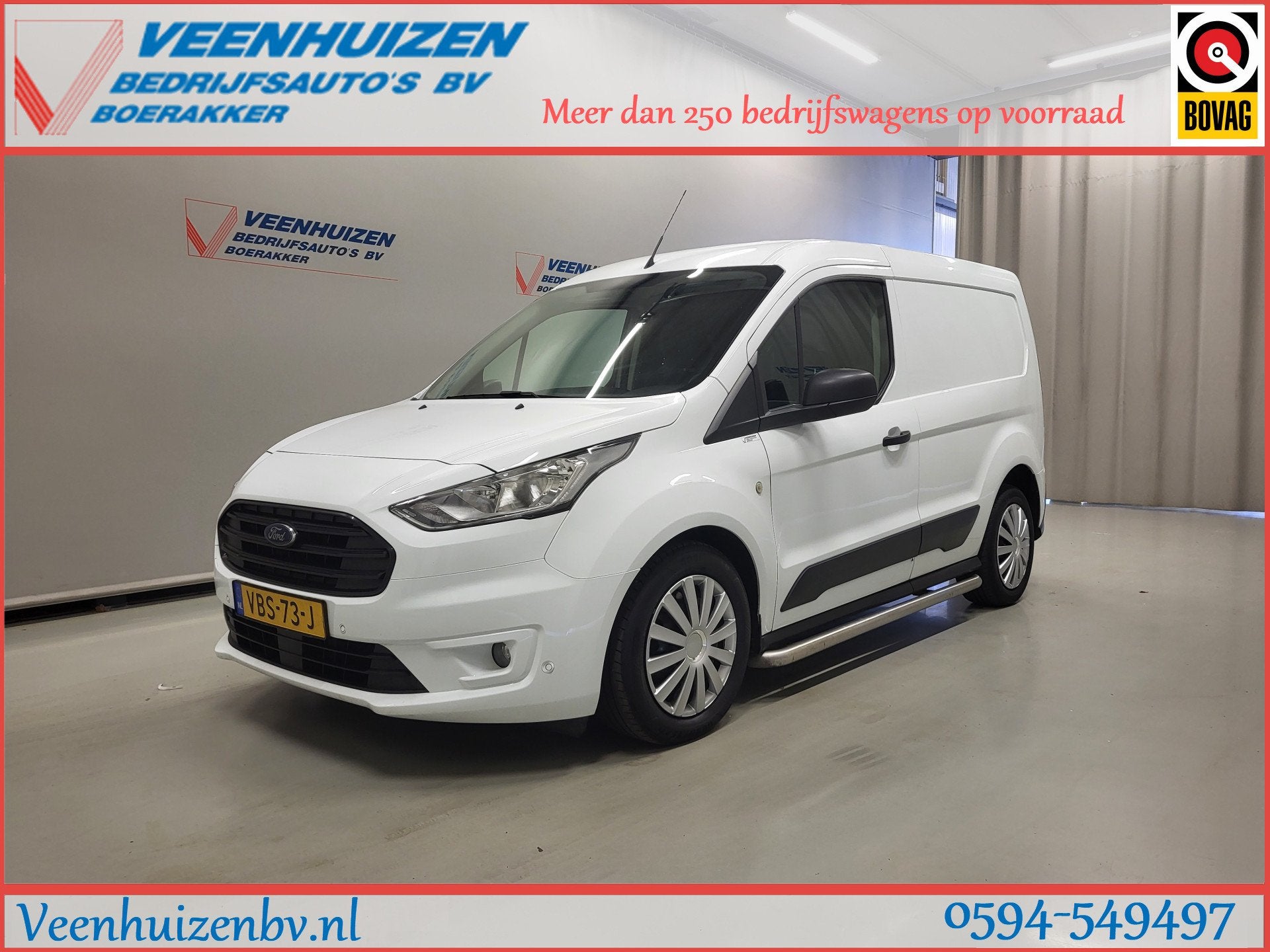 Ford Transit Connect 1.5EcoBlue 100pk Euro 6! (bj 2019), Voorwielaandrijving, 1208 kg, 101 pk, Gebruikt