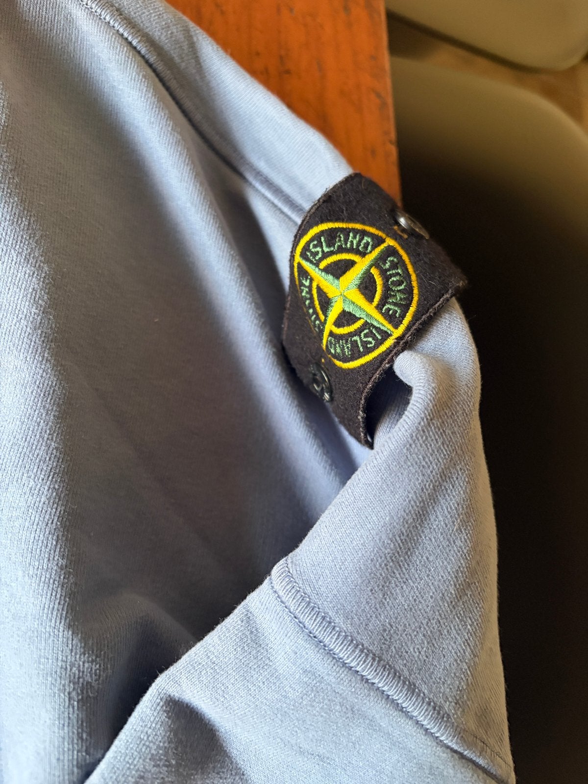 Stone Island vest maat S valt als M, Blauw, Trui of Vest, Ophalen of Verzenden, Zo goed als nieuw
