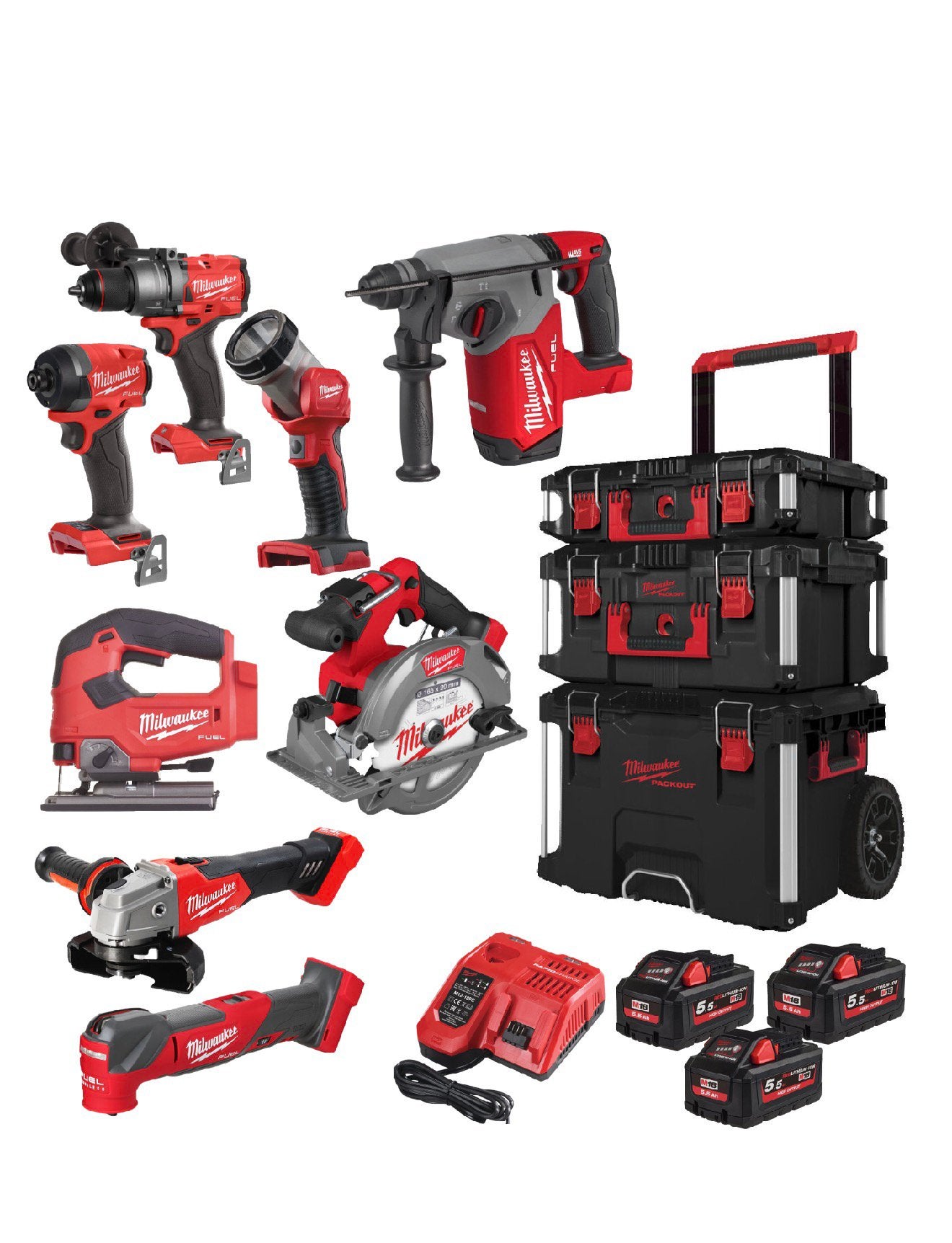 Milwaukee gereedschap set nieuw leuke prijs, Ophalen, Nieuw