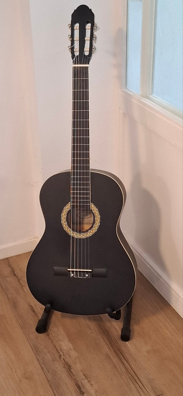 Akoestische Gitaar, Muziek en Instrumenten, Snaarinstrumenten | Gitaren | Akoestisch, Ophalen, Gebruikt, Klassieke of Spaanse gitaar