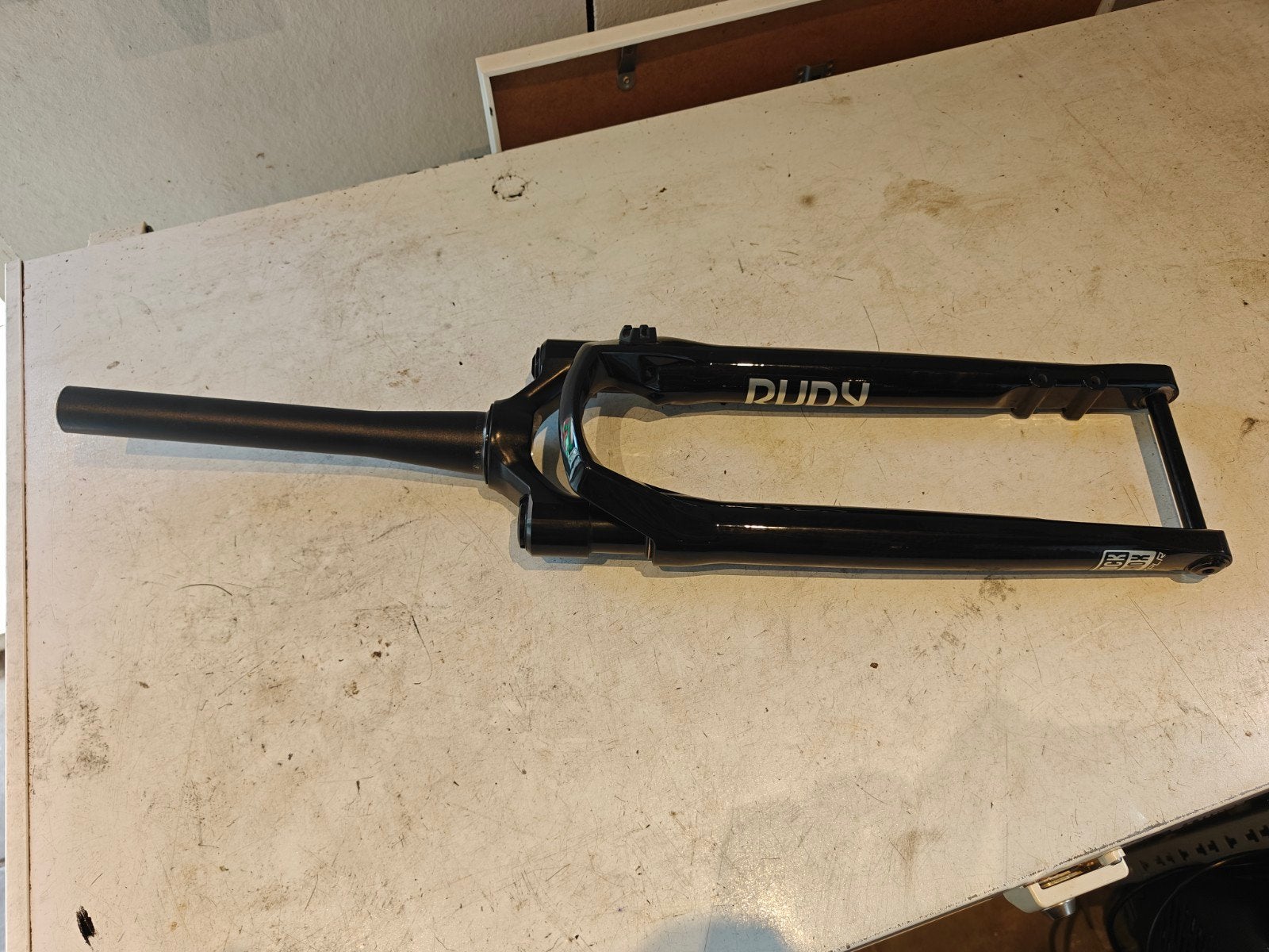 Rockshox Rudy XPLR verende vork met Lock out, Ophalen, Frame, Zo goed als nieuw, Gravelbike