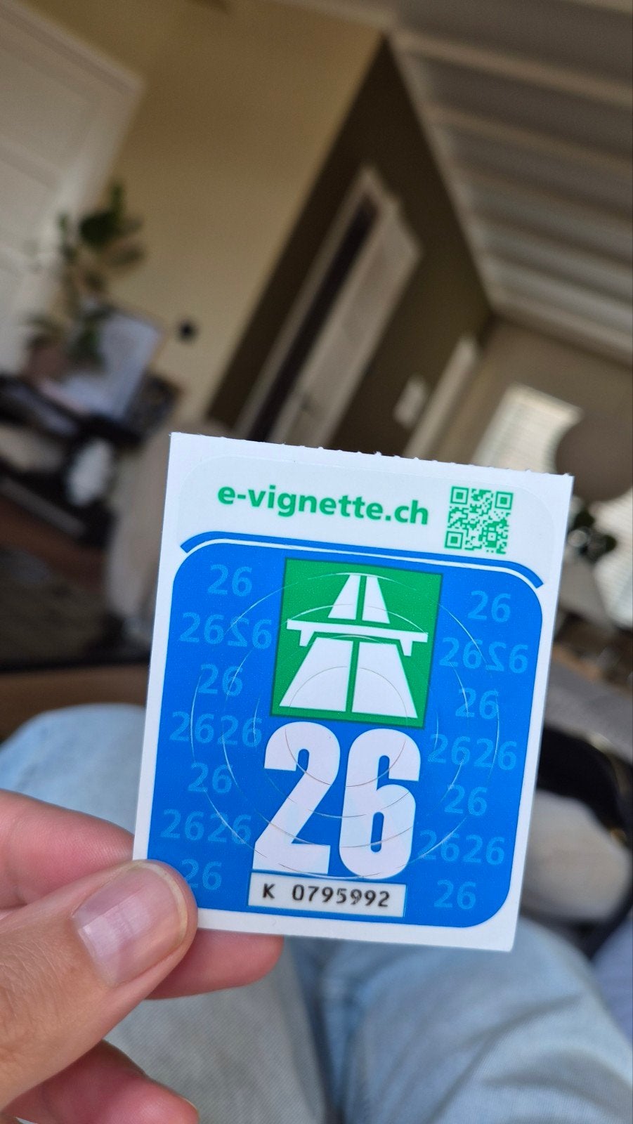 Tolvignet Zwitserland 2026, Tickets en Kaartjes, Autovignetten, Eén persoon