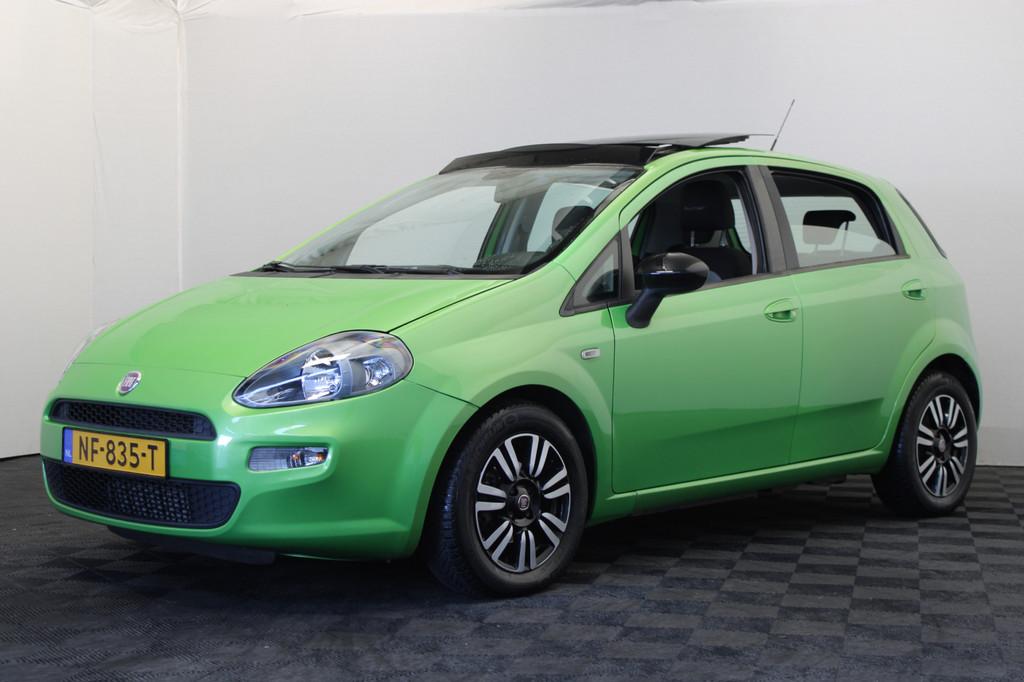 Fiat Punto Evo 0.9 TwinAir Lounge |Pano| (bj 2012), Auto's, Voorwielaandrijving, Euro 5, Gebruikt, Zwart