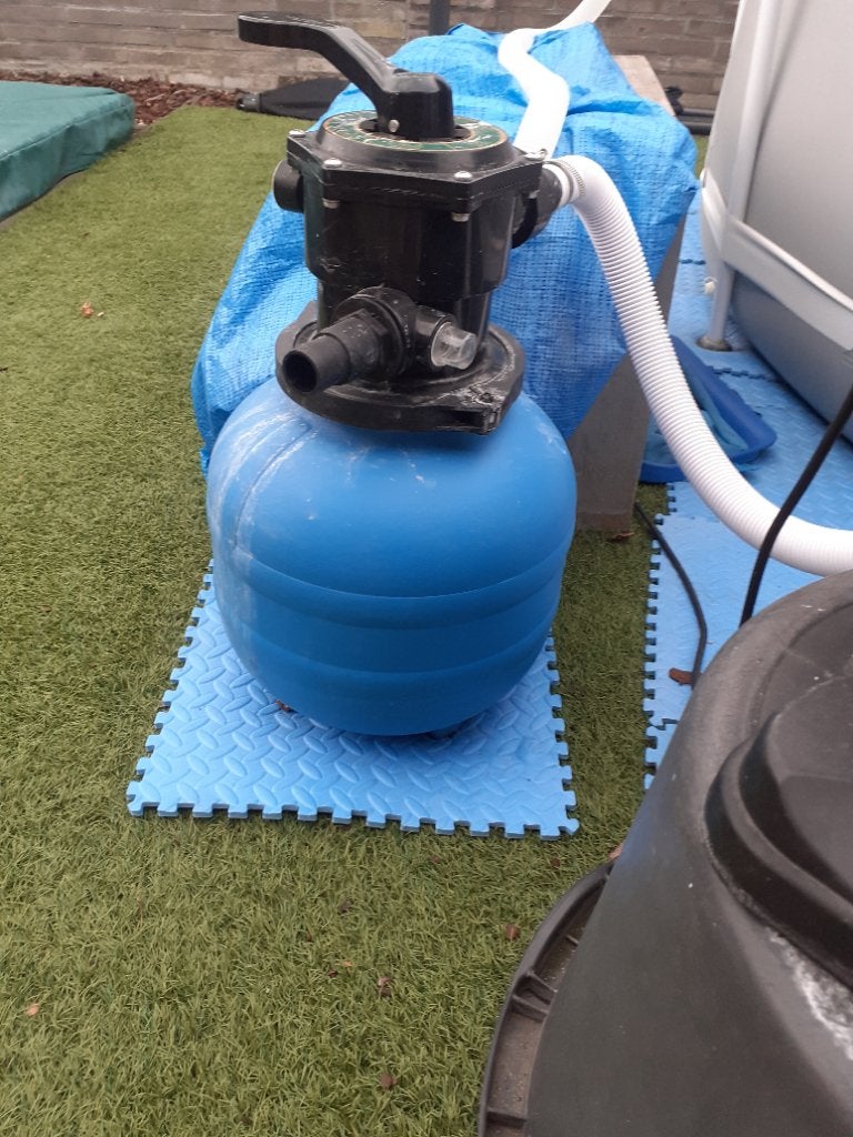 Glasfilter zwembad, Tuin en Terras, Gebruikt, Verzenden, Minder dan 80 cm, Minder dan 200 cm