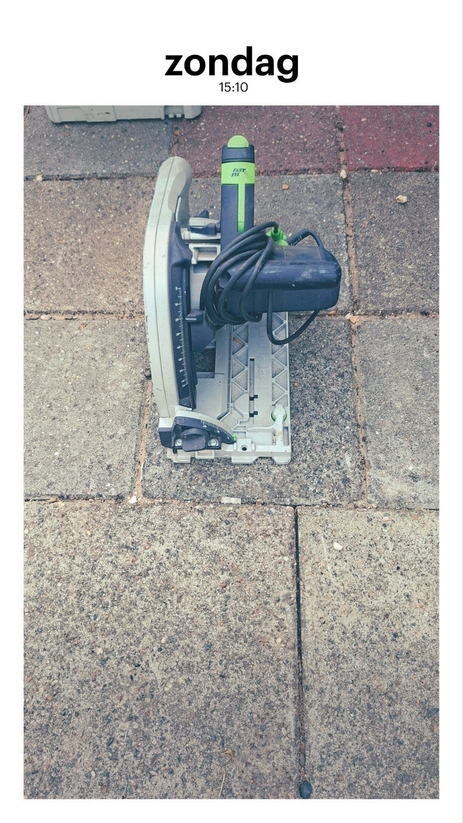 Festool invalzaag TS 55 REBQ-Plus, Doe-het-zelf en Verbouw, Gereedschap | Zaagmachines, Ophalen, Gebruikt, Invalzaag, 600 tot 1200 watt