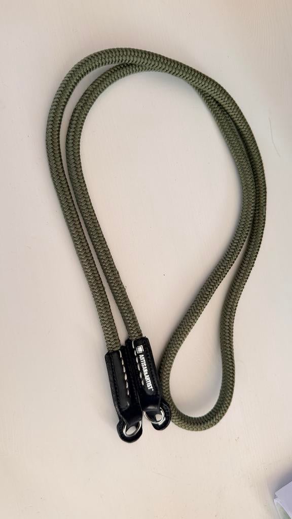(Leica) ARTISAN & ARTIST ACAM 306A SILK CAMERA STRAP KHAKI, Ophalen of Verzenden, Gebruikt, Overige typen, Overige merken