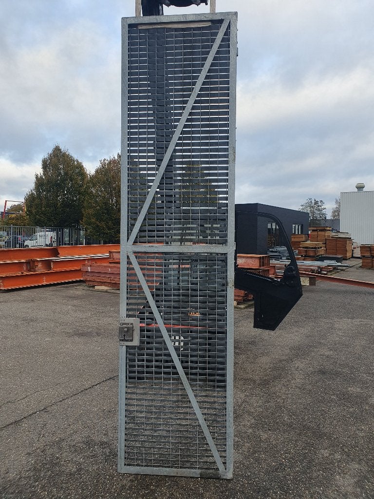 Gegalvaniseerde dubbele poort hekwerk spijlenhekwerk ( 333 ), Ophalen, Met poort, Gebruikt, Gaashekwerk