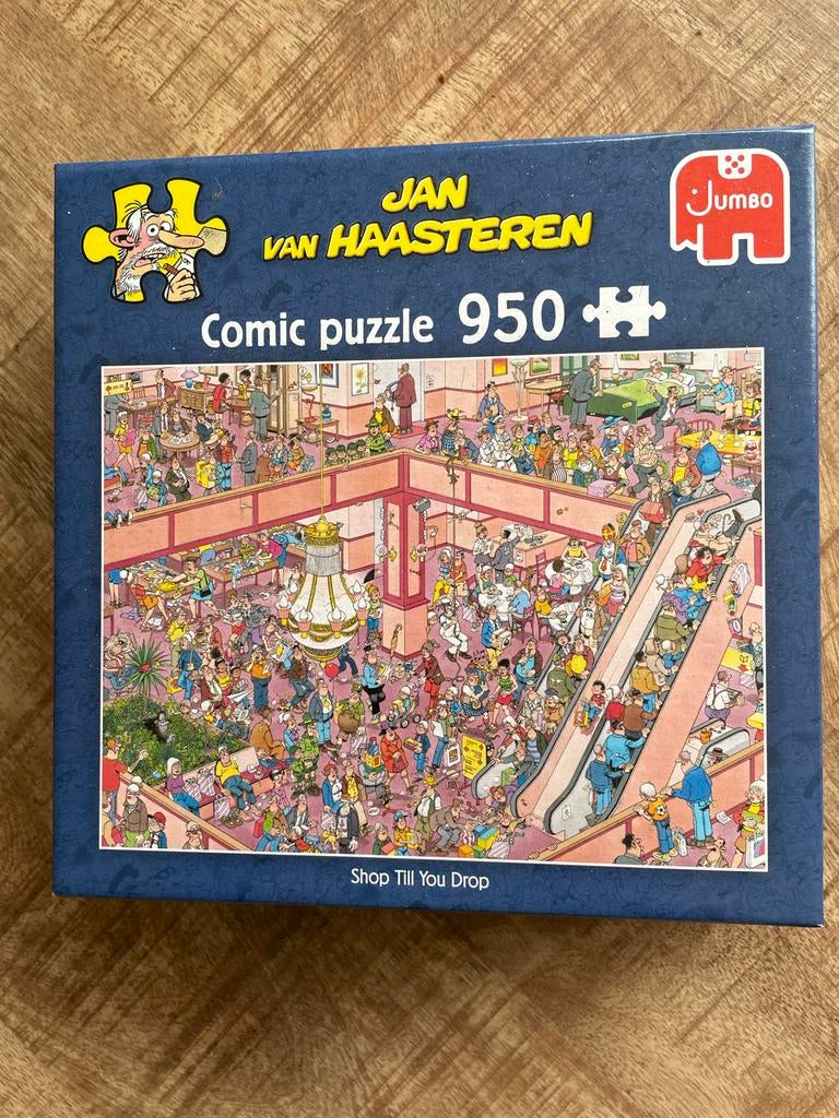 Jan van Haasteren Shop Till You Drop, Ophalen, 500 t/m 1500 stukjes, Zo goed als nieuw