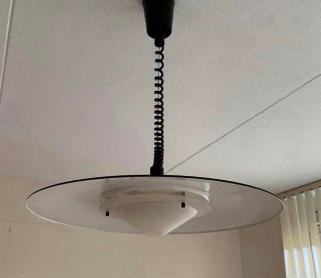 Lamp vintage retro steinhauer hanglamp wandlamp jaren 70., Ophalen of Verzenden
