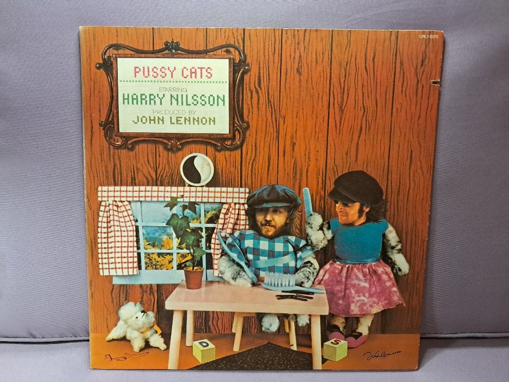 lp. Harry Nilsson. Pussy Cats.. ex+, Cd's en Dvd's, Vinyl | Pop, Gebruikt, Pop, LP, Gatefold hoes, Originele persing, 12 inch