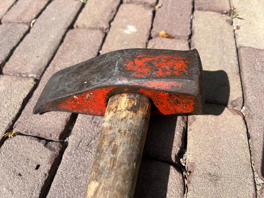 Kloofbijl/Kliefhamer/Spoorwegbijl/Brandweer of Bosbouwbijl, Ophalen of Verzenden, Gebruikt, Bijl, Overige merken