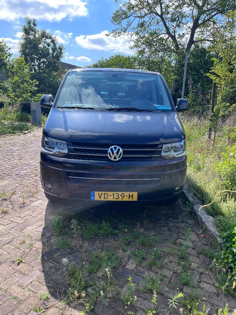 Volkswagen Multivan 2.0 TDI 132KW DC 2013, Auto's, Euro 5, Automatische klimaatregeling, Zwart, 4 cilinders