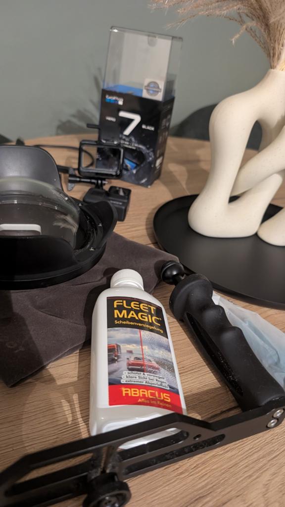 DEAL Set: GoPro HERO 7 Black + geniale Dome Port Set + acc, Ophalen of Verzenden