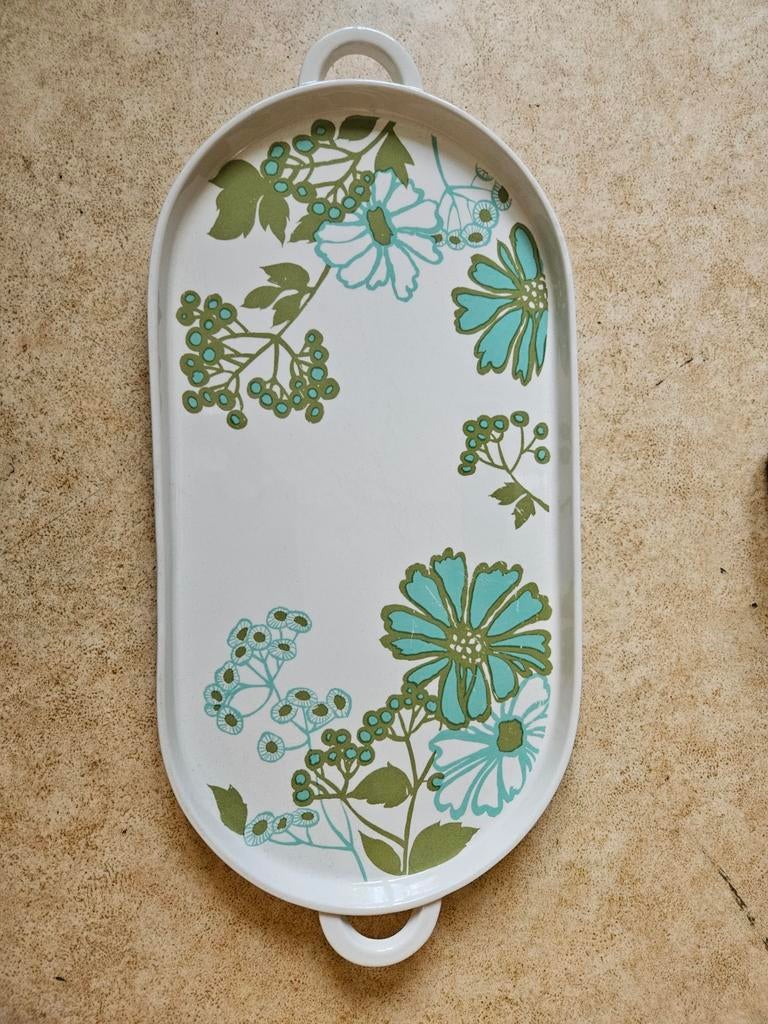 Dienblad uit blauw/groene Scarlettlijn Villeroy& Boch, Huis en Inrichting, Woonaccessoires | Dienbladen, Ophalen, Zo goed als nieuw