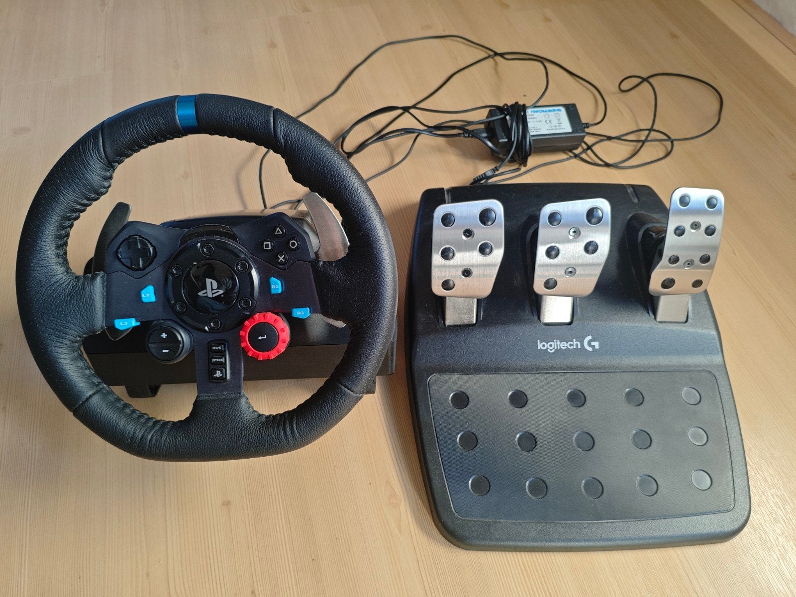 Logitech G29 Driving Force racestuur, Ophalen of Verzenden, Zo goed als nieuw, Stuur of Pedalen, PlayStation 3