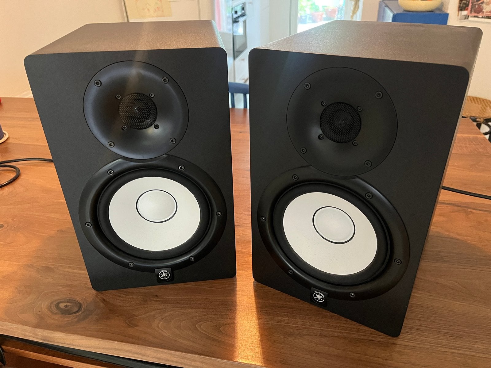 Yamaha HS7 - studiomonitoren, Audio, Tv en Foto, Luidsprekers, Zo goed als nieuw, 60 tot 120 watt, Front, Rear of Stereo speakers