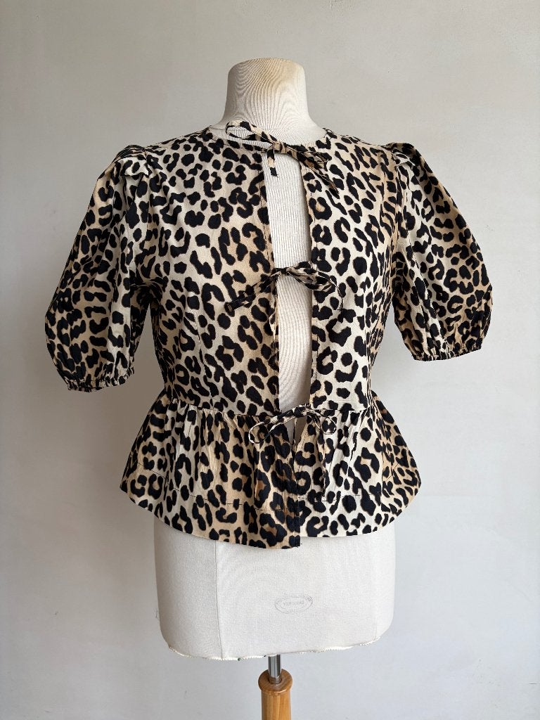 shoeby panter blouse, Bruin, Verzenden, Nieuw, Shoeby