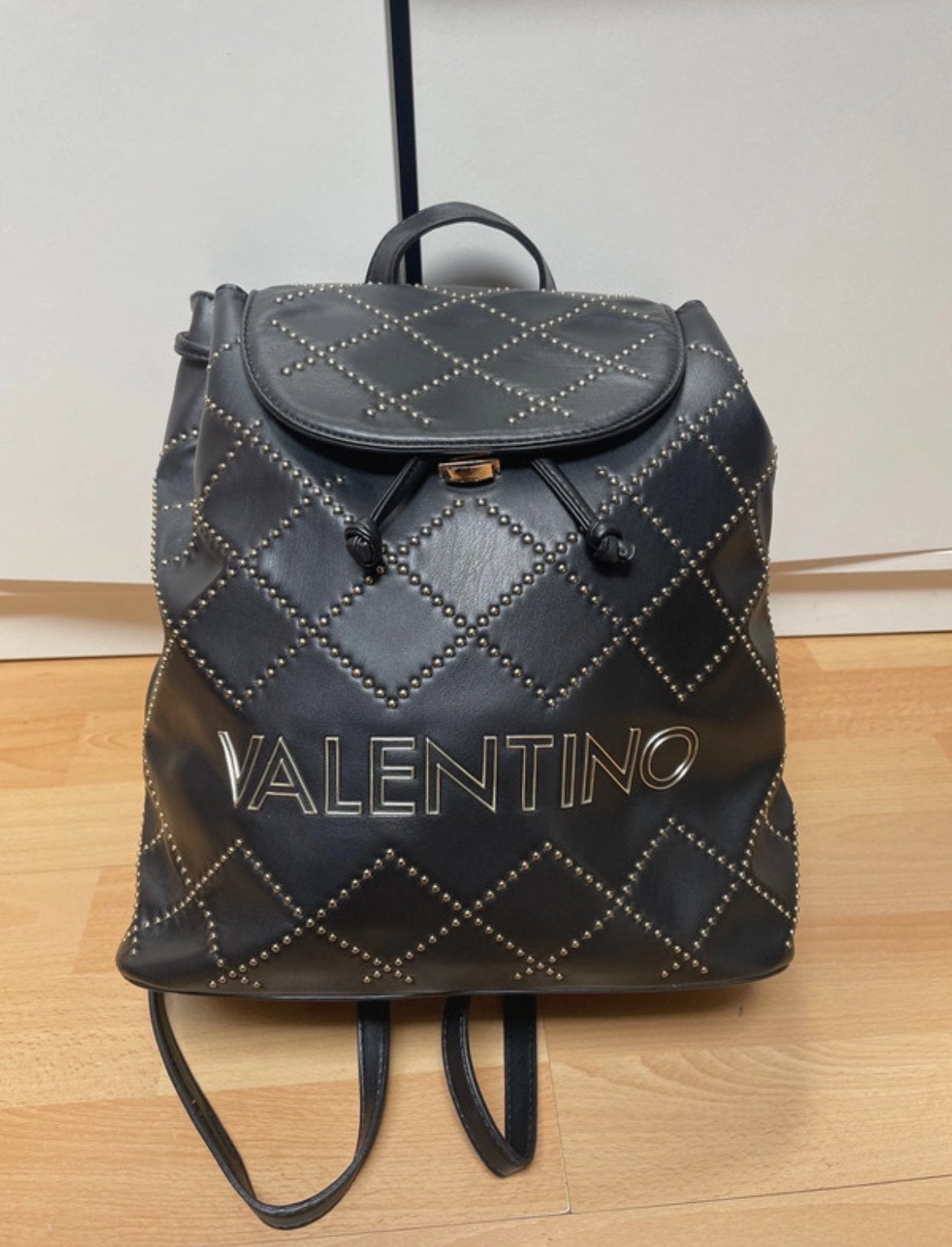 Valentino Dames Rugzak, 20 tot 30 cm, Zwart, Minder dan 40 cm, Minder dan 35 cm