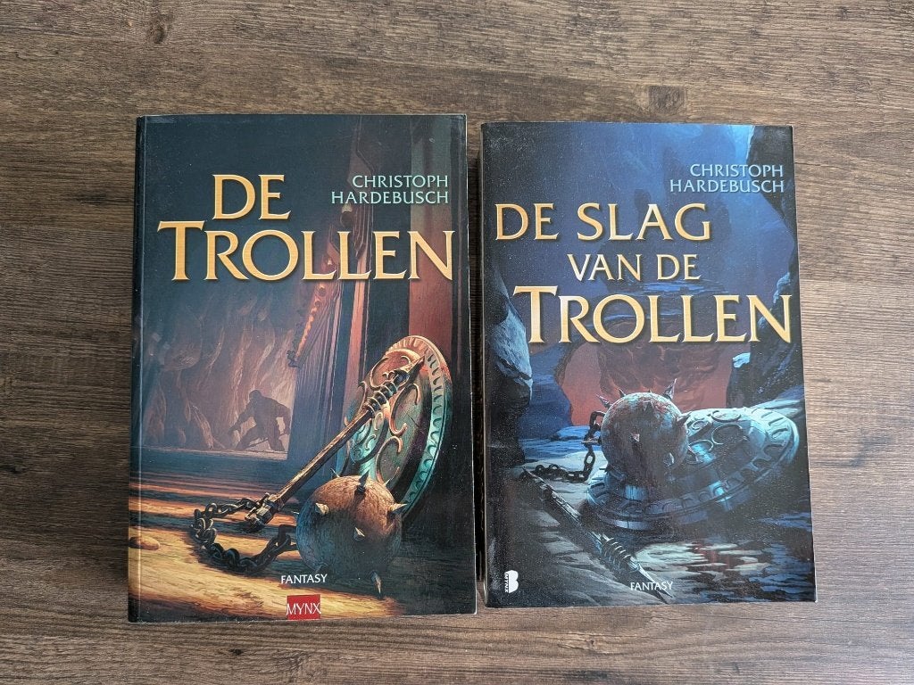 De trollen + de slag van de trollen Christoph Hardebusch, Ophalen of Verzenden, Zo goed als nieuw