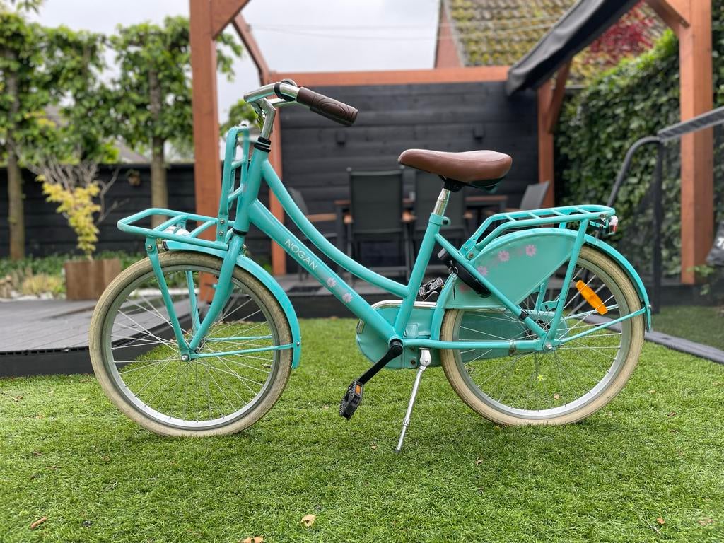 Nogan 22 inch meisjes fiets, Fietsen en Brommers, Fietsen | Meisjes, Ophalen, Zo goed als nieuw, Terugtraprem, 22 inch