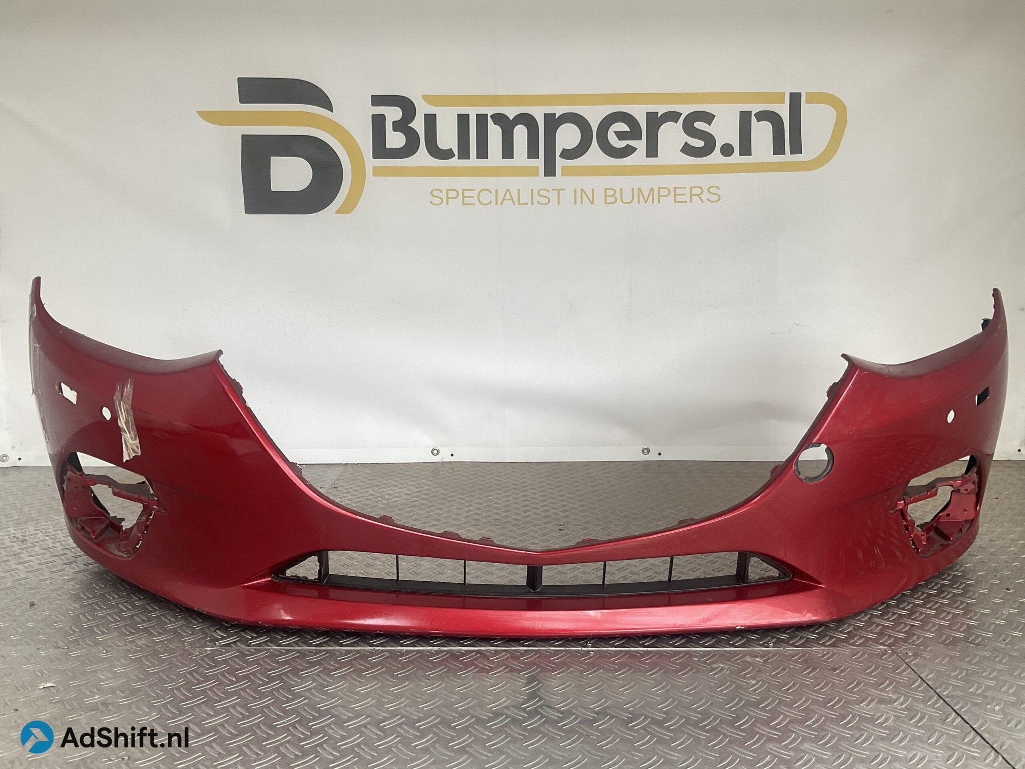Bumper Mazda 3 2013-2018 kls BHN1-50031 Voorbumper B10-14998, Bumper
