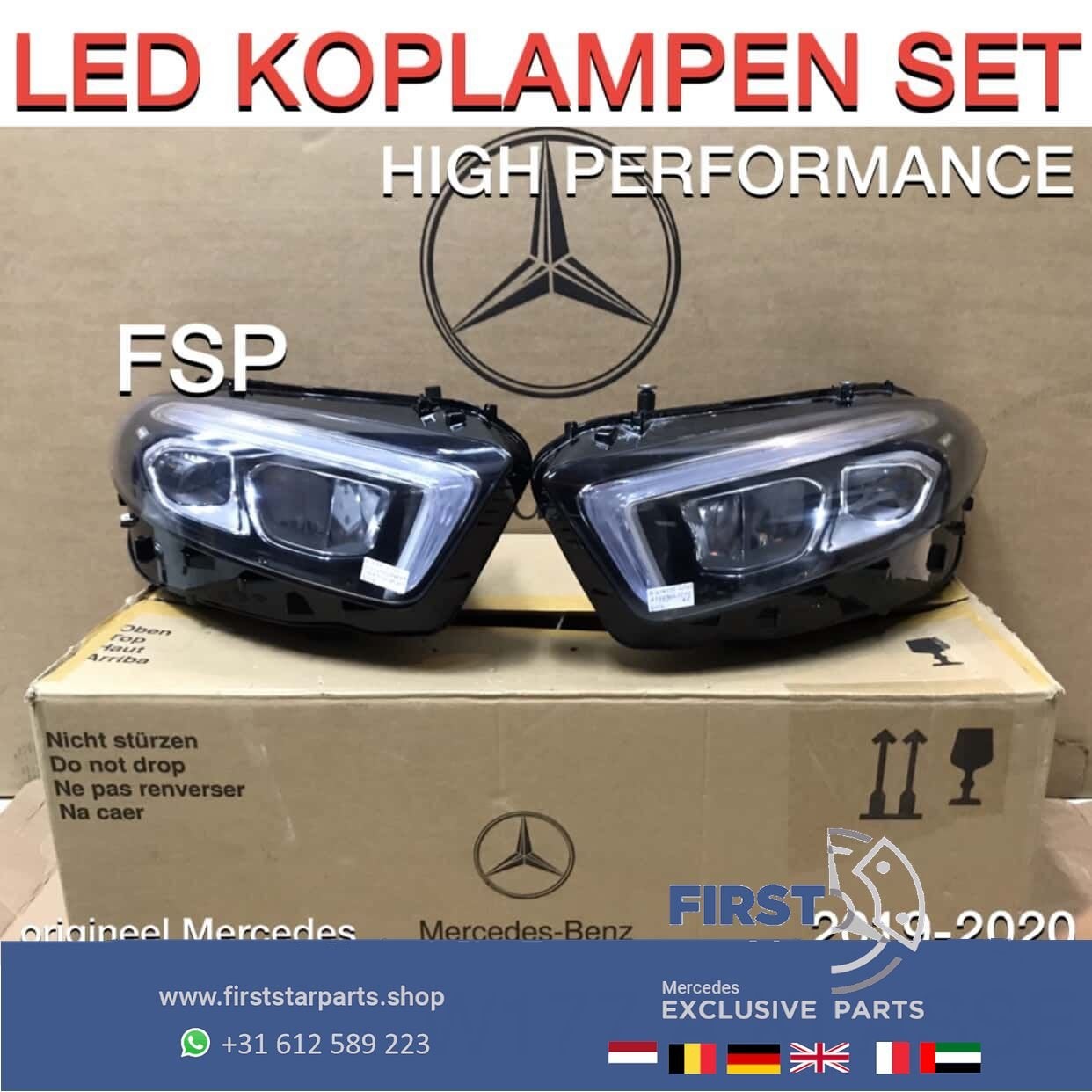 W177 A Klasse High Performance KOPLAMP SET LINKS RECHTS kopl, Auto-onderdelen, Verlichting, Gebruikt, -, Ophalen of Verzenden