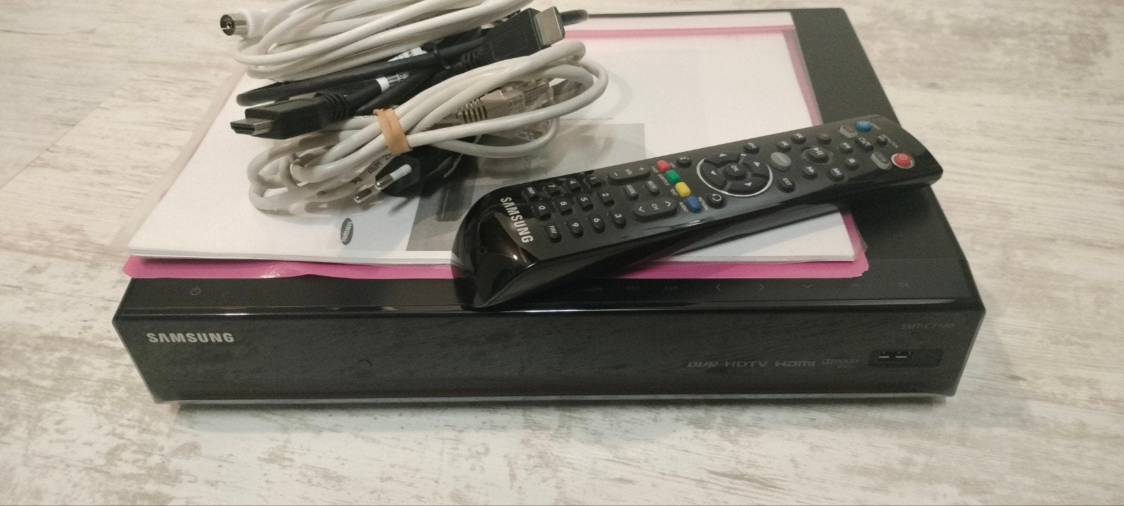 Samsung SMT-C7140 HD Digitale TV Recorder/Decoder, Audio, Tv en Foto, Decoders en Harddiskrecorders, Ophalen of Verzenden, Gebruikt