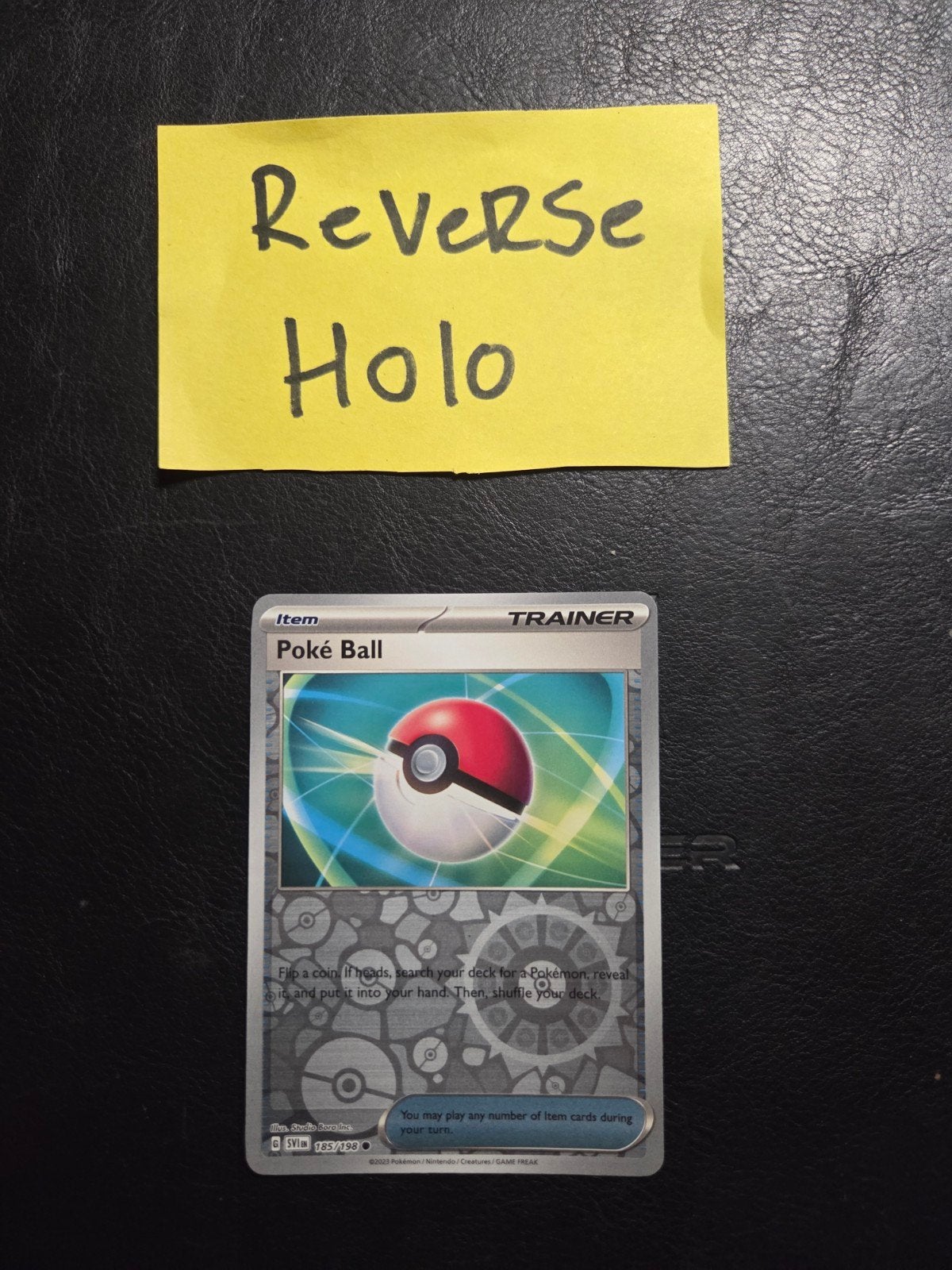Poke ball 185/198 Scarlet and violet, Ophalen of Verzenden, Zo goed als nieuw