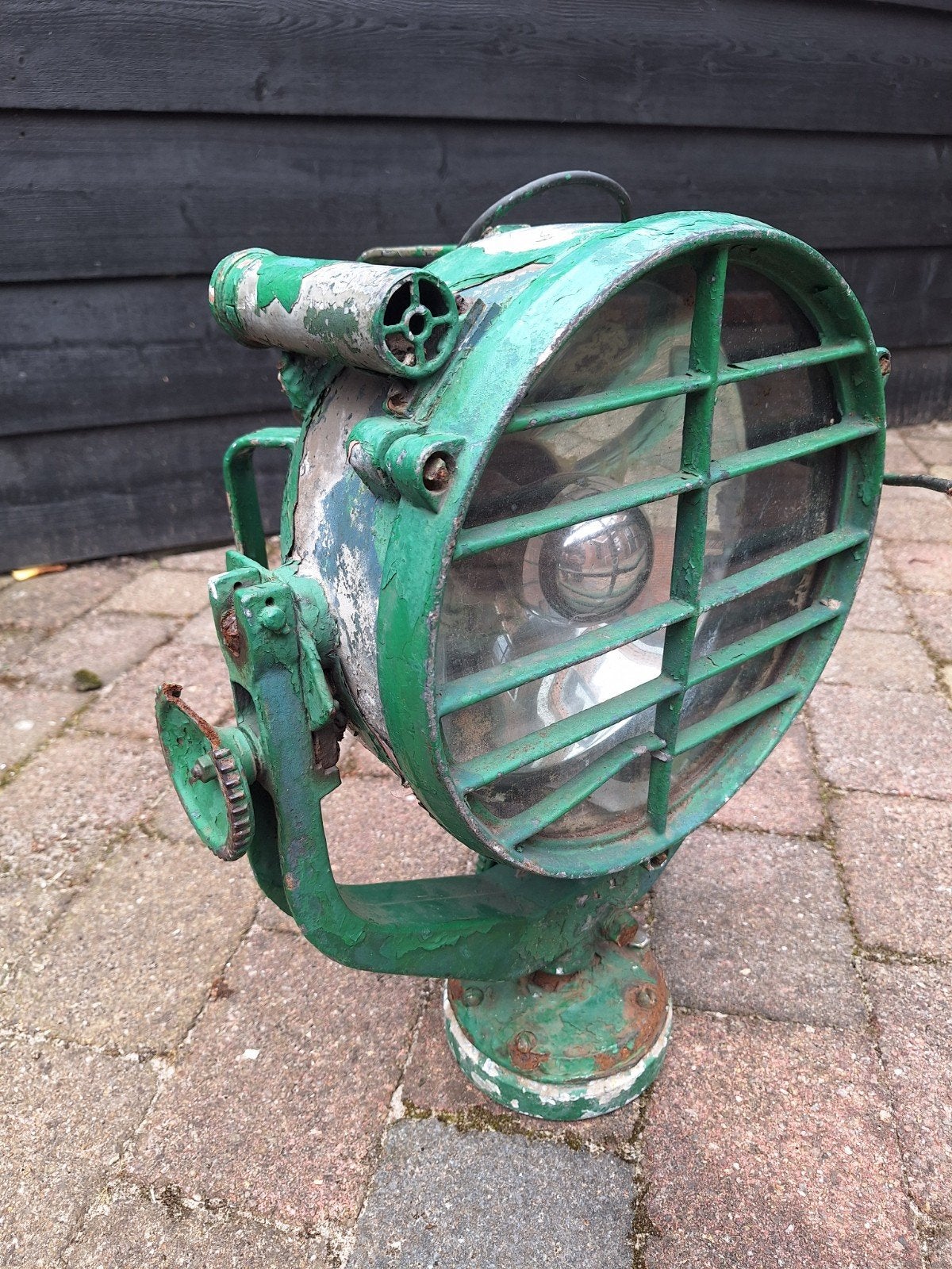 Vintage Scheepsschijnwerper - Industriële Stijl, Ophalen of Verzenden