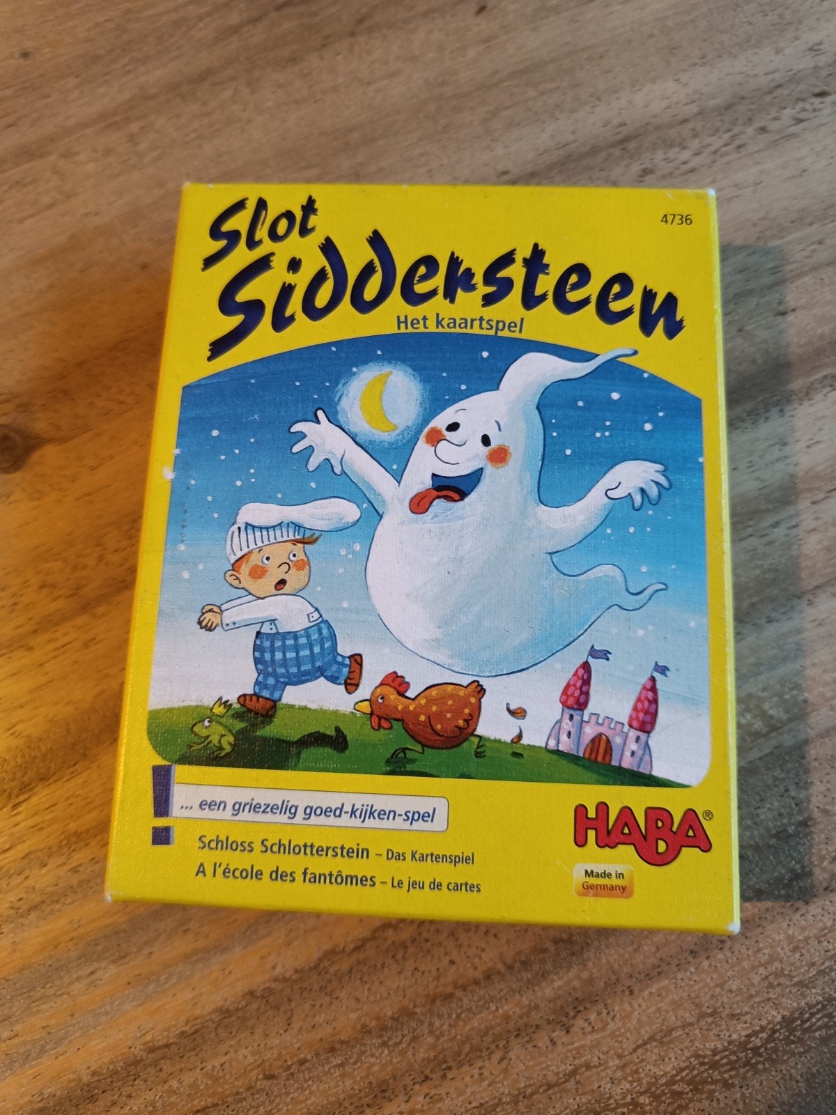 Slot Siddersteen - Het kaartspel (HABA), Hobby en Vrije tijd, Gezelschapsspellen | Kaartspellen, Een of twee spelers, Ophalen of Verzenden