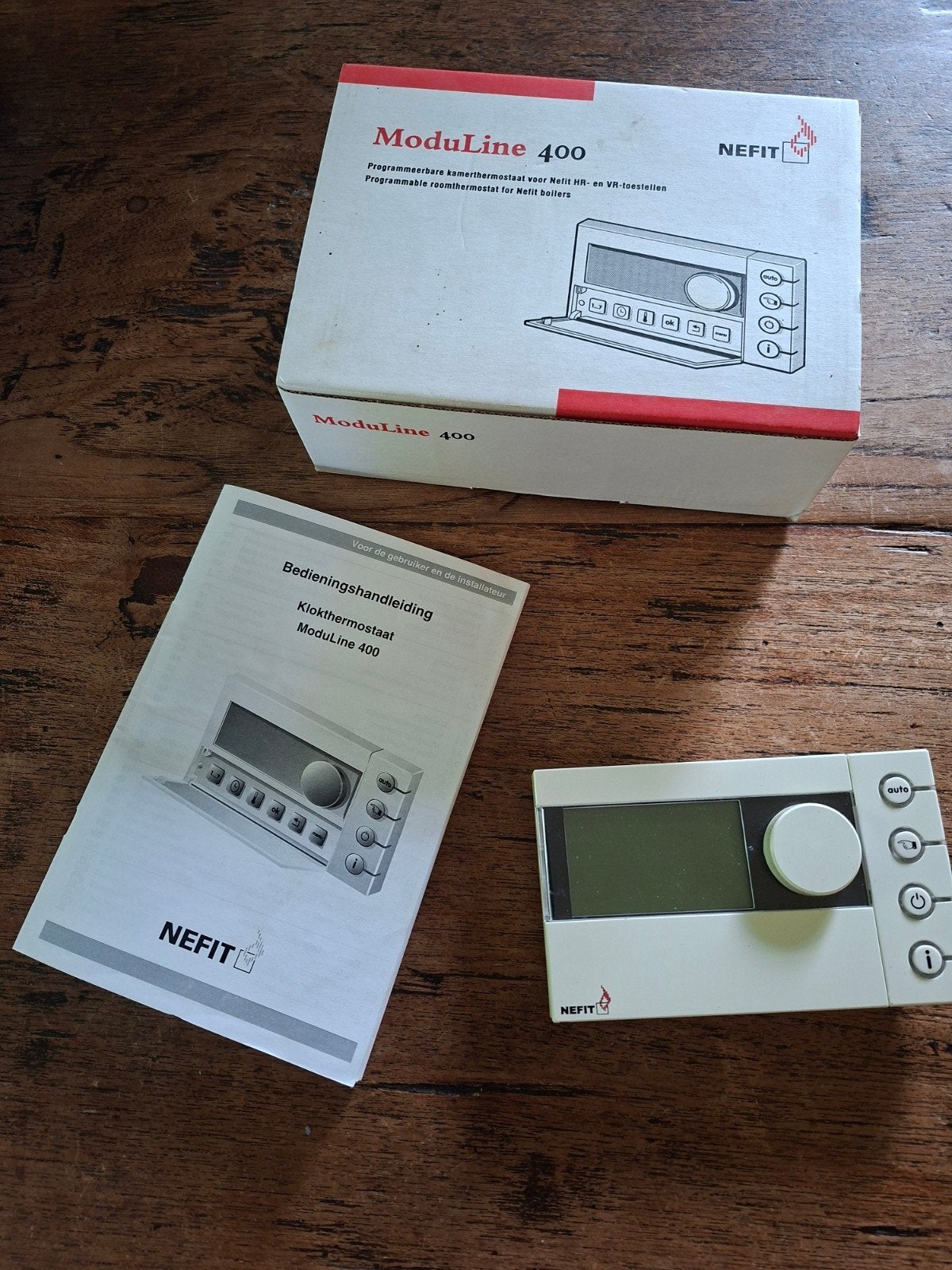 Nefit ModuLine 400 Klokthermostaat, Ophalen, Gebruikt