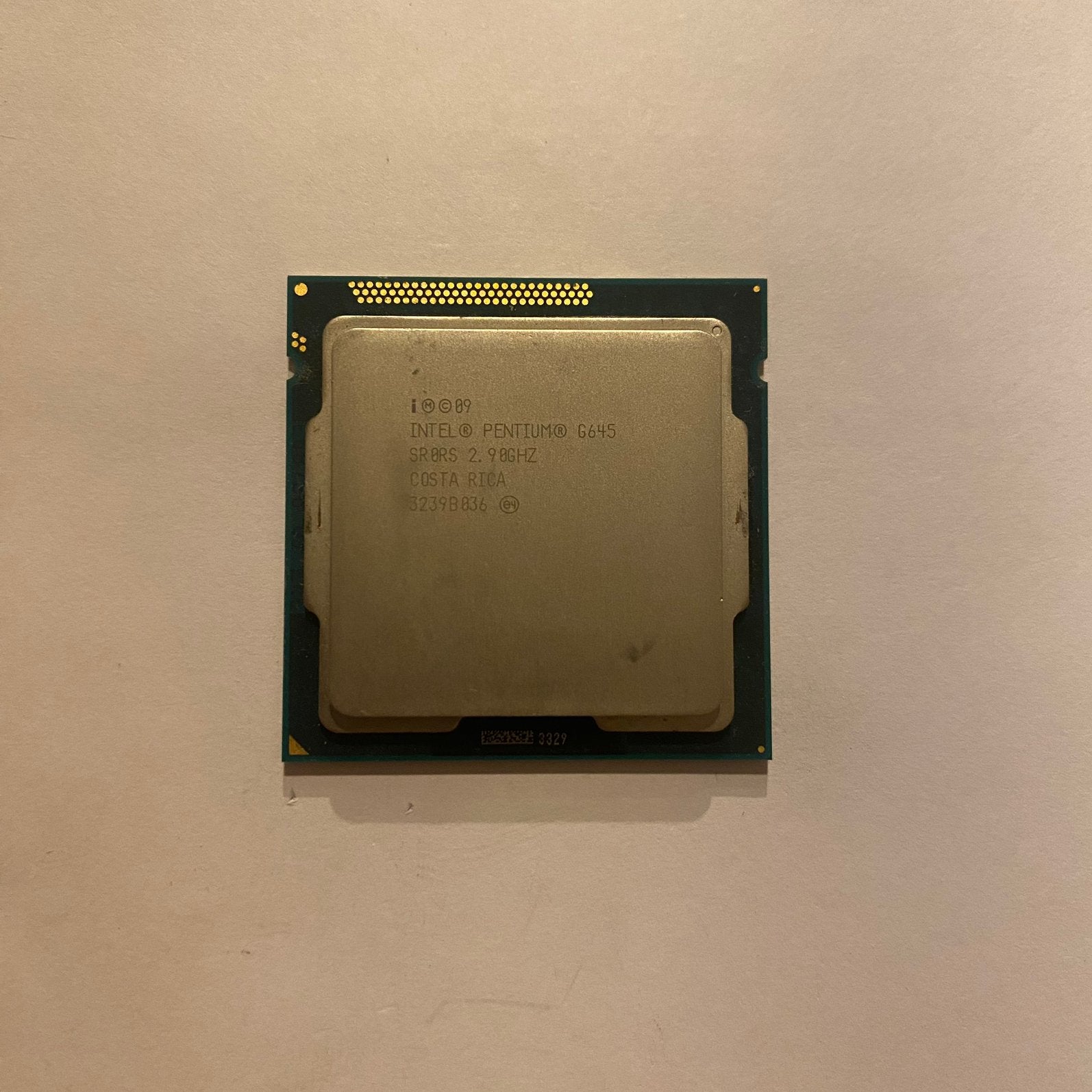 intel Pentium G645 Dual-Core @2,90GHz ( LGA 1155 ), Computers en Software, Processors, Gebruikt, 2-core, 2 tot 3 Ghz, Ophalen of Verzenden