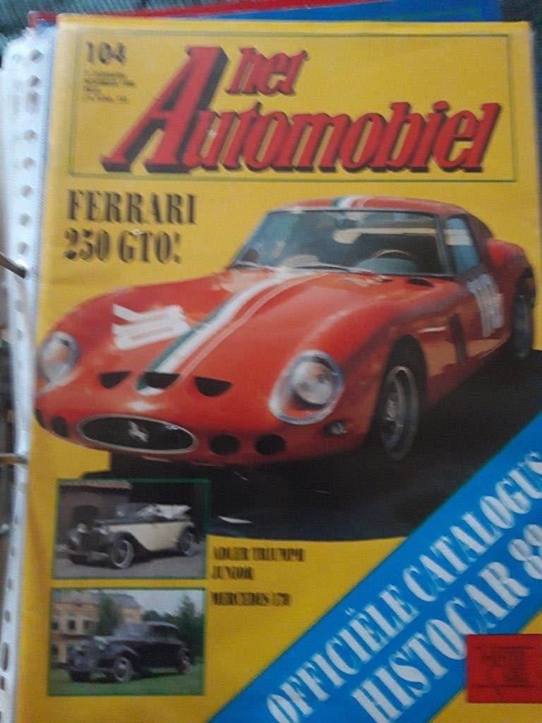 het Automobiel 104 - Lotus Bugatti Adler TVR Ferrari Mercede, Ophalen of Verzenden, Zo goed als nieuw, Algemeen