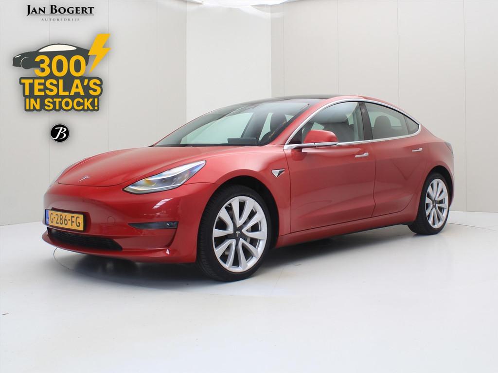 Tesla Model 3 Long-Range AWD 351pk 75 kWh [ AUTOPILOT+19 INC, Auto's, Tesla, Bedrijf, Te koop, Model 3, ABS, Achteruitrijcamera